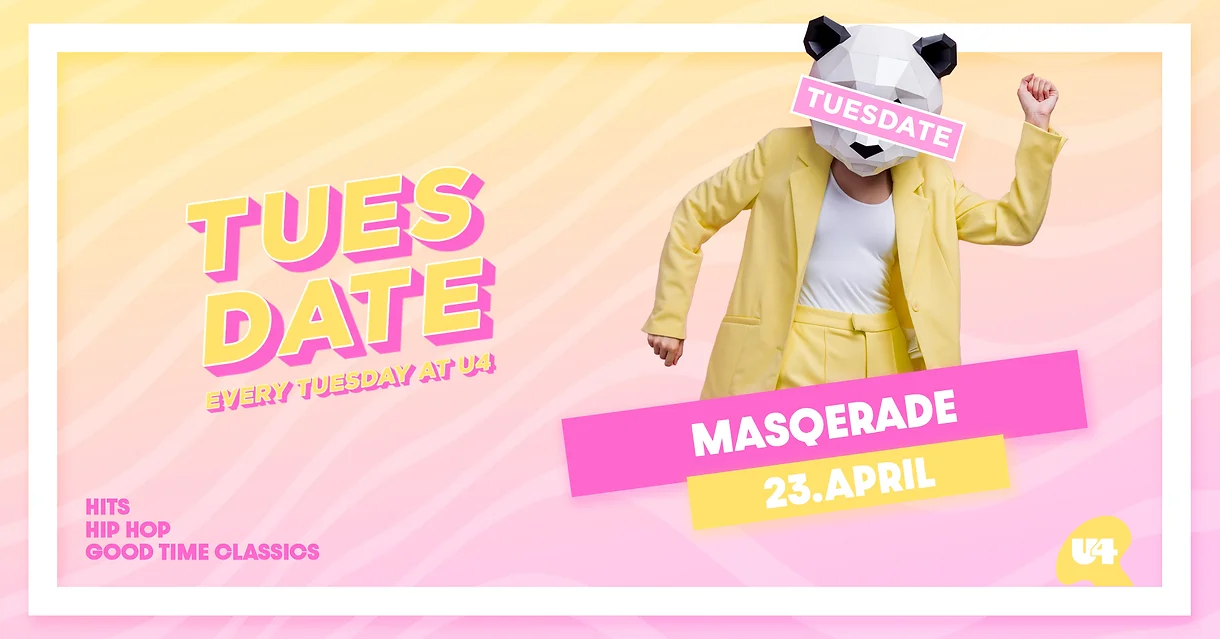 Tuesdate am 23. April 2024 @ U4. Tuesdate am 23. April 2024 @ U4.