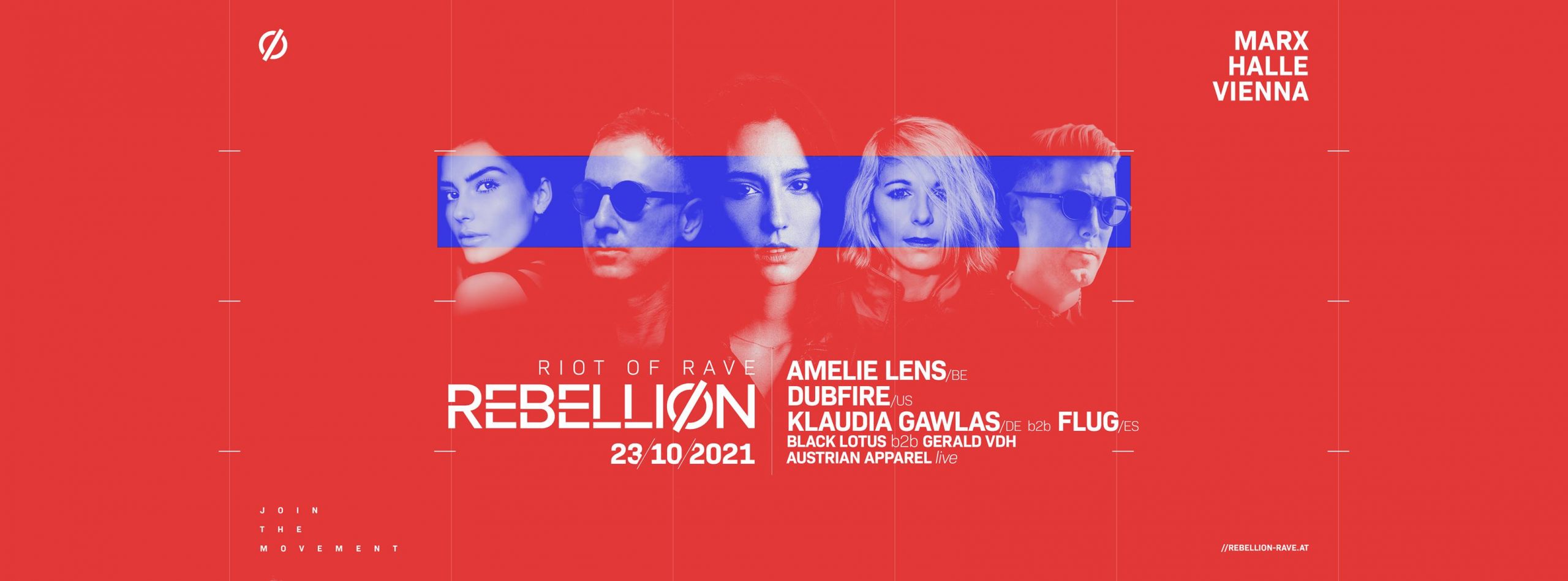 Rebelliøn - Riot of Rave am 23. October 2021 @ Marx Halle.