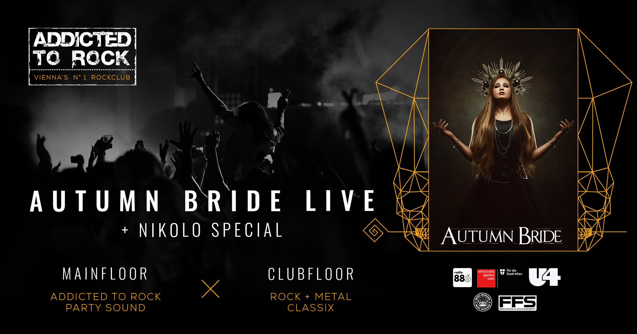Addicted To Rock X LIVE X Nikolo am 3. December 2021 @ U4. Addicted To Rock X LIVE X Nikolo am 3. December 2021 @ U4.