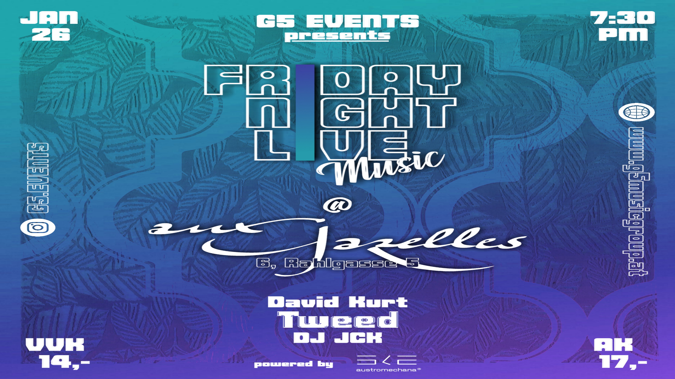 Friday Night Live am 26. January 2024 @ . Friday Night Live am 26. January 2024 @ .