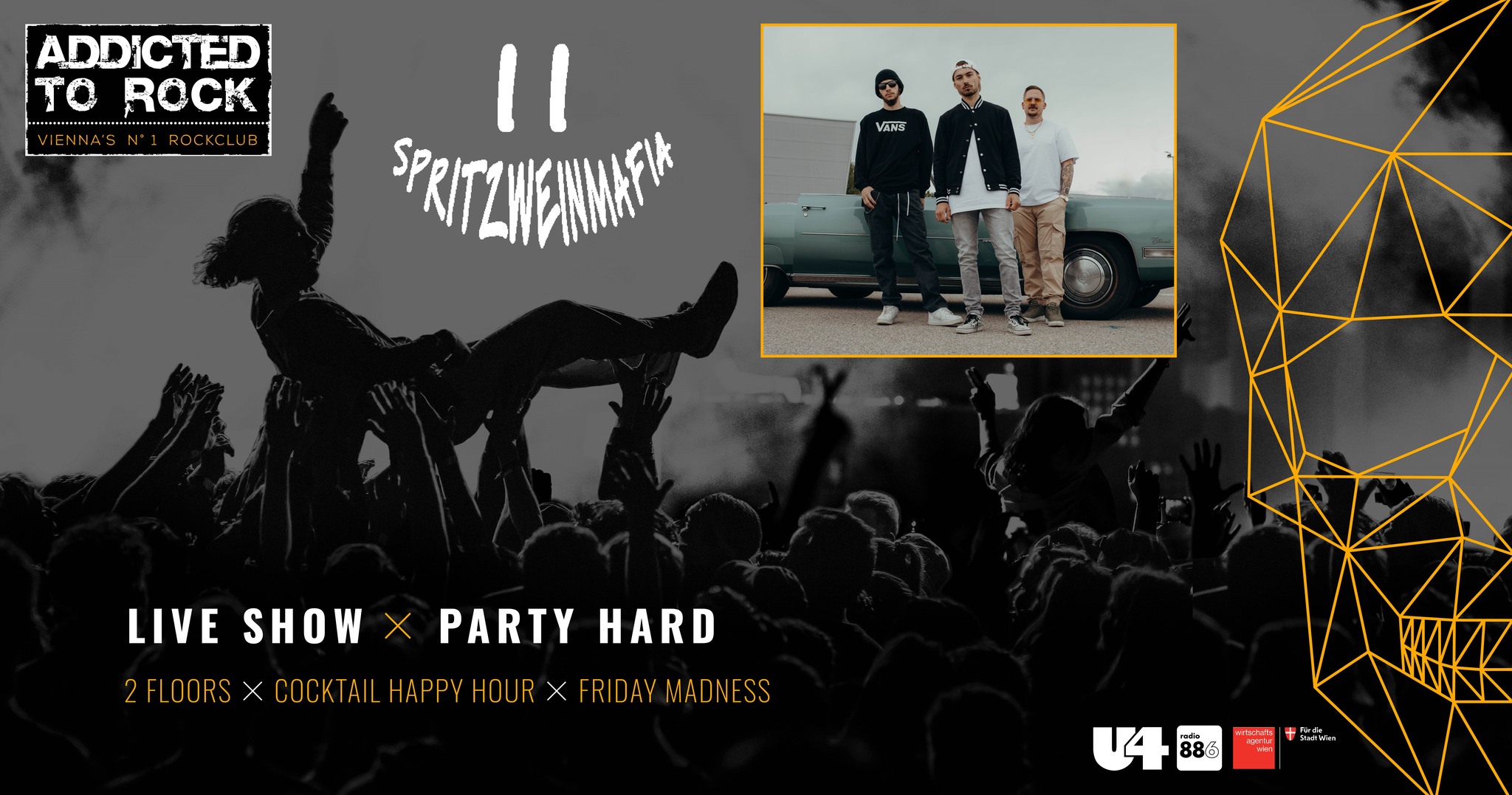 ATR X LIVE am 15. April 2022 @ U4. ATR X LIVE am 15. April 2022 @ U4.