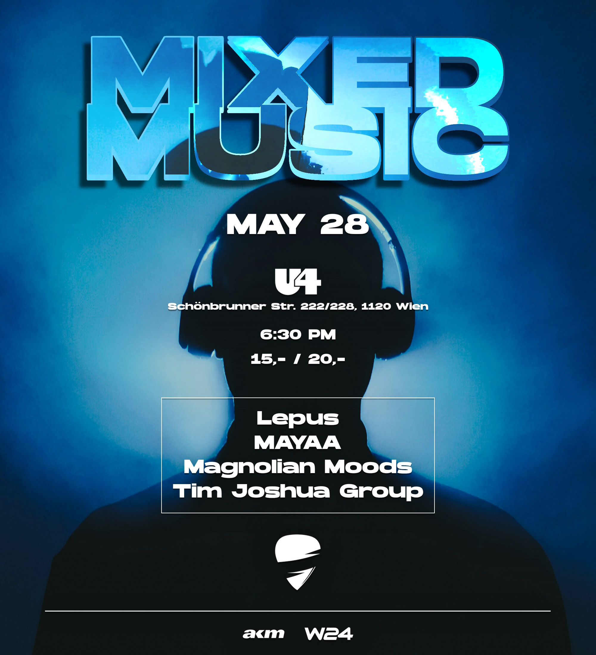 Mixed Music Night am 28. May 2025 @ U4. Mixed Music Night am 28. May 2025 @ U4.