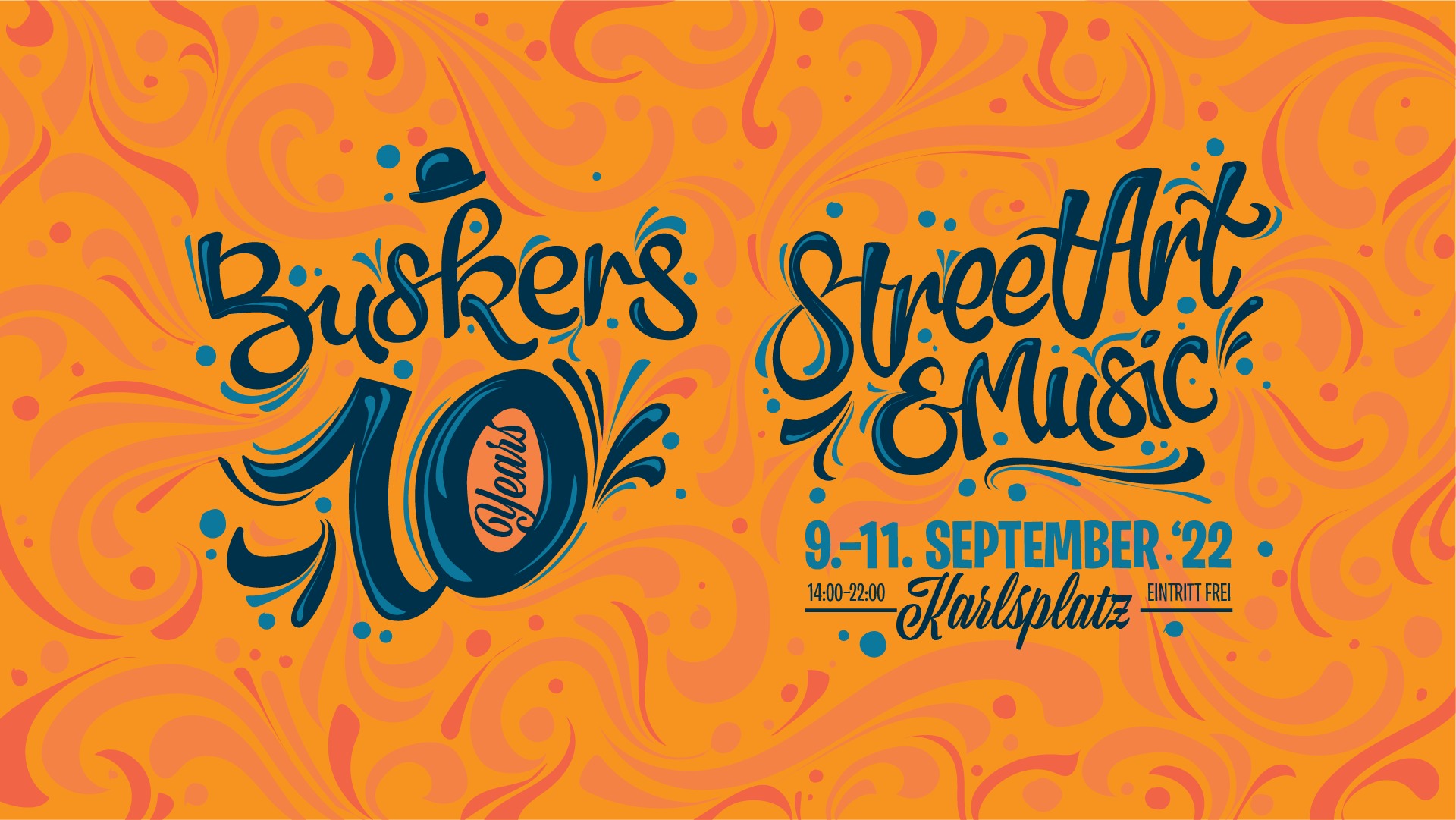 Buskers Festival 2022 am 9. September 2022 @ Karlsplatz Wien.