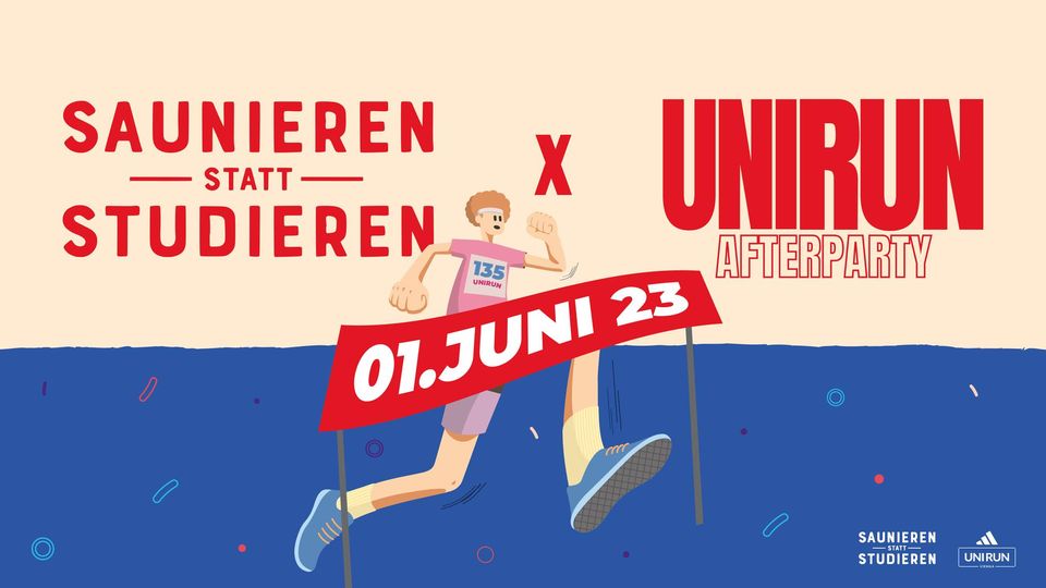 Saunieren statt Studieren - Born to Run am 1. June 2023 @ Pratersauna. Saunieren statt Studieren - Born to Run am 1. June 2023 @ Pratersauna.