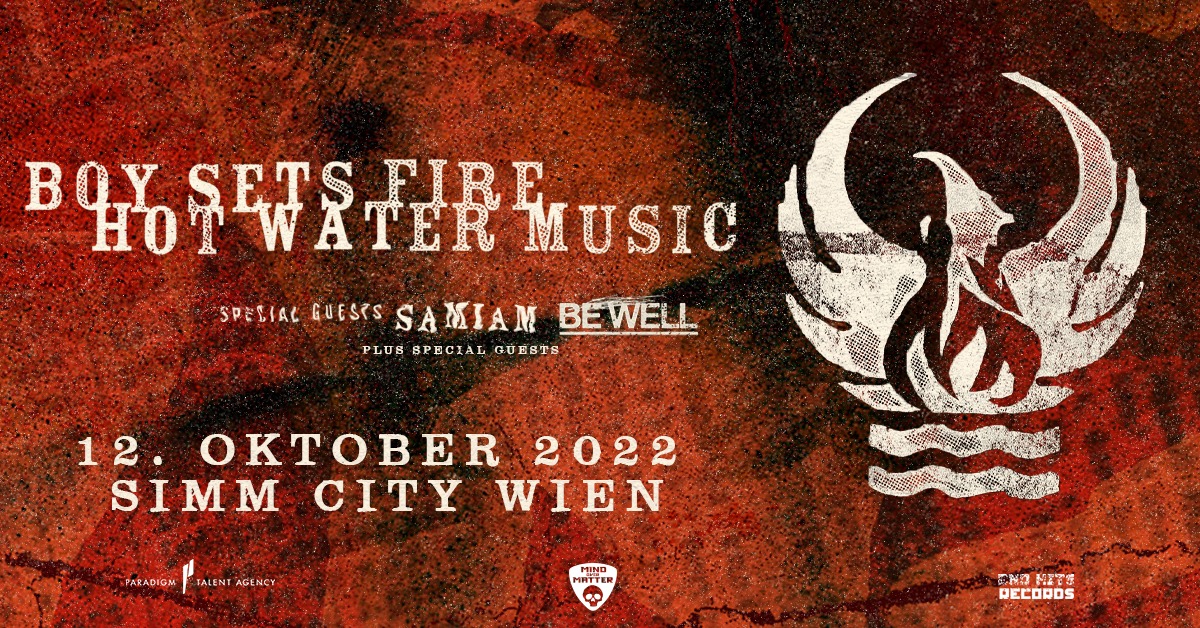 Boysetsfire, Hot Water Music, Samiam, Be Well @Simm City am 12. October 2022 @ Simm City.