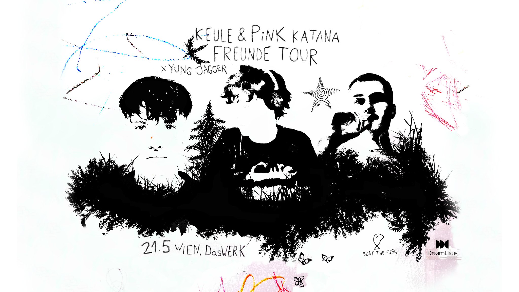 FREUNDE TOUR // KEULE & PINK KATANA // Das Werk, Wien am 21. May 2023 @ Das Werk.