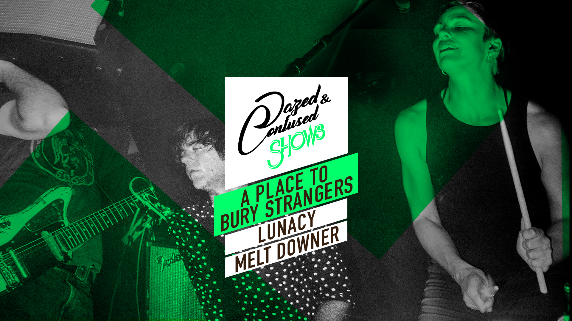 A Place To Bury Strangers / Lunacy / Melt Downer am 31. May 2023 @ Flucc.