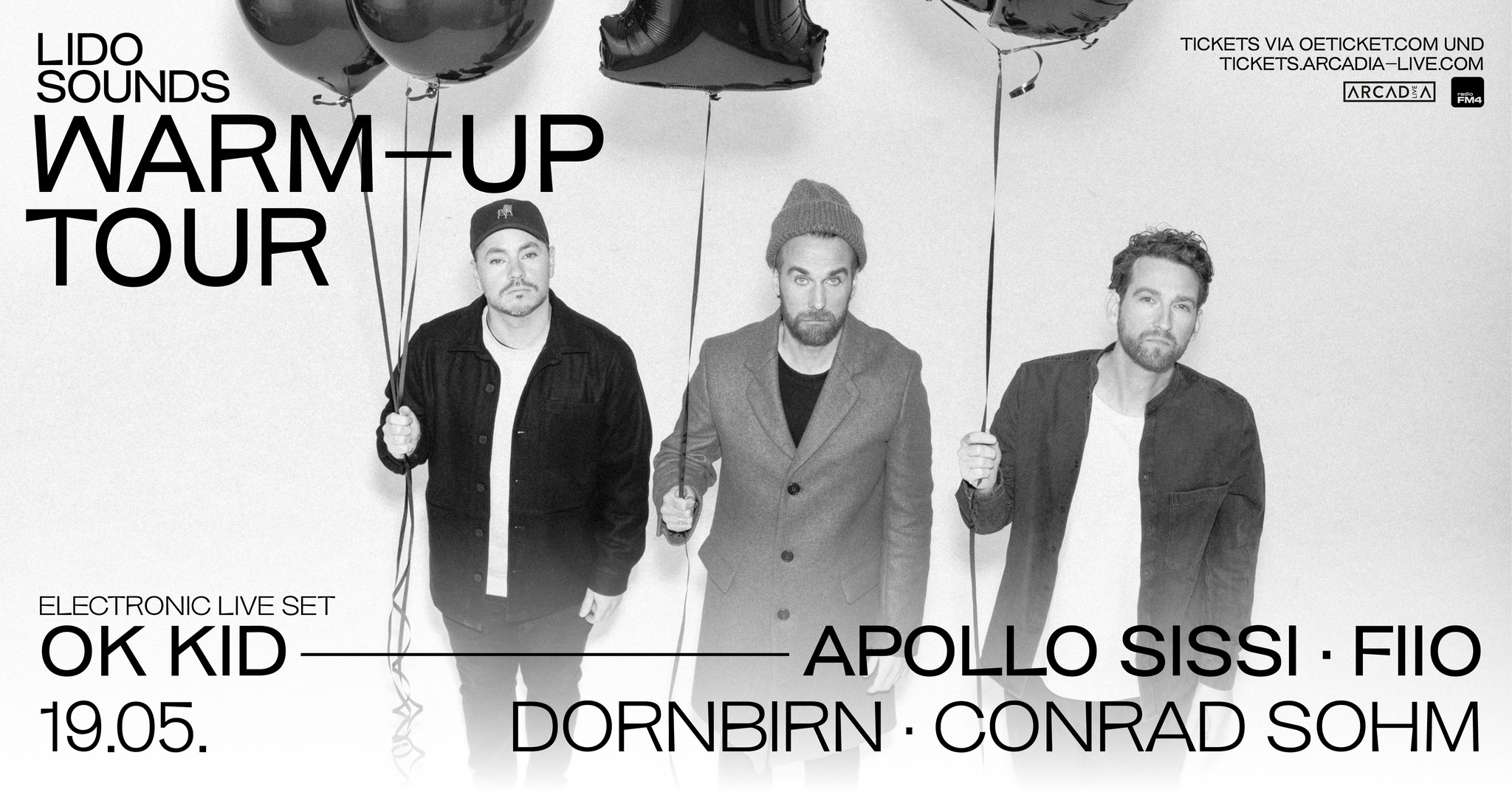 OK KID am 19. May 2023 @ Conrad Sohm. OK KID am 19. May 2023 @ Conrad Sohm.