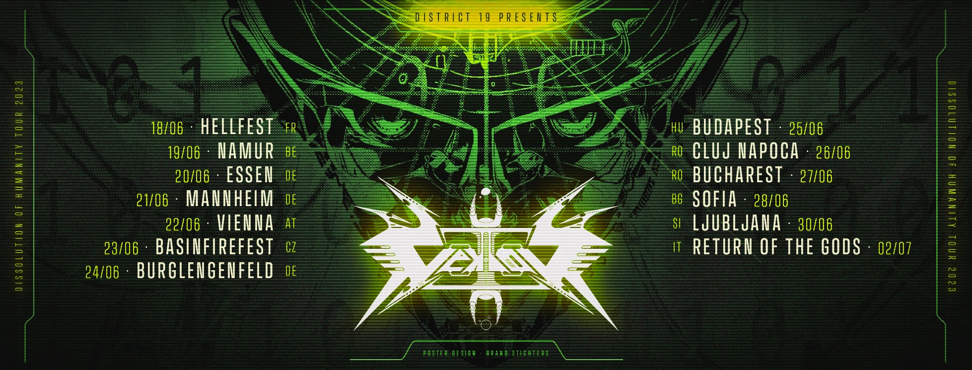 Vektor am 22. June 2023 @ Viper Room. Vektor am 22. June 2023 @ Viper Room.