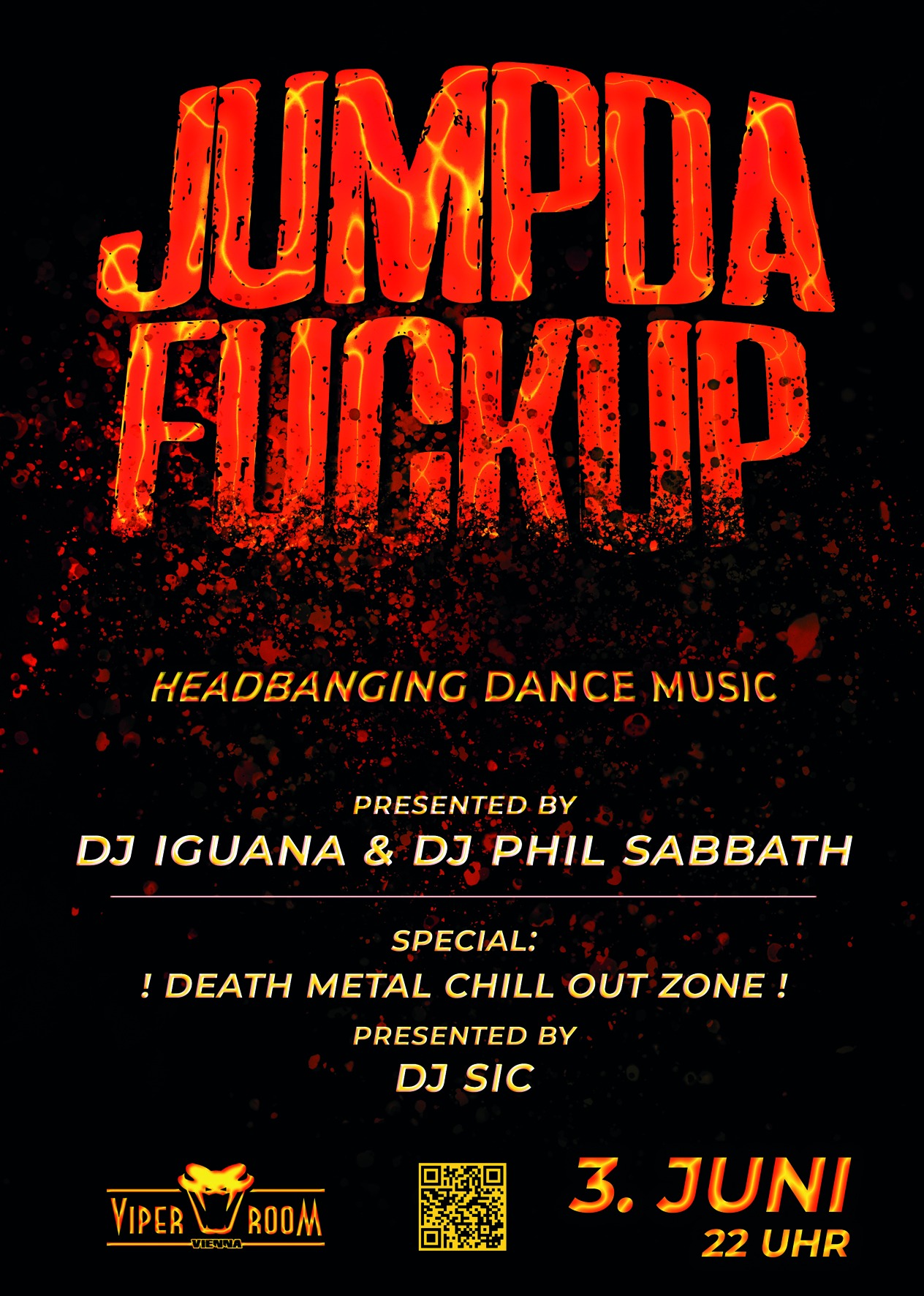 JUMPDAFUCKUP - Headbangin' Dance Party am 3. June 2023 @ Viper Room.
