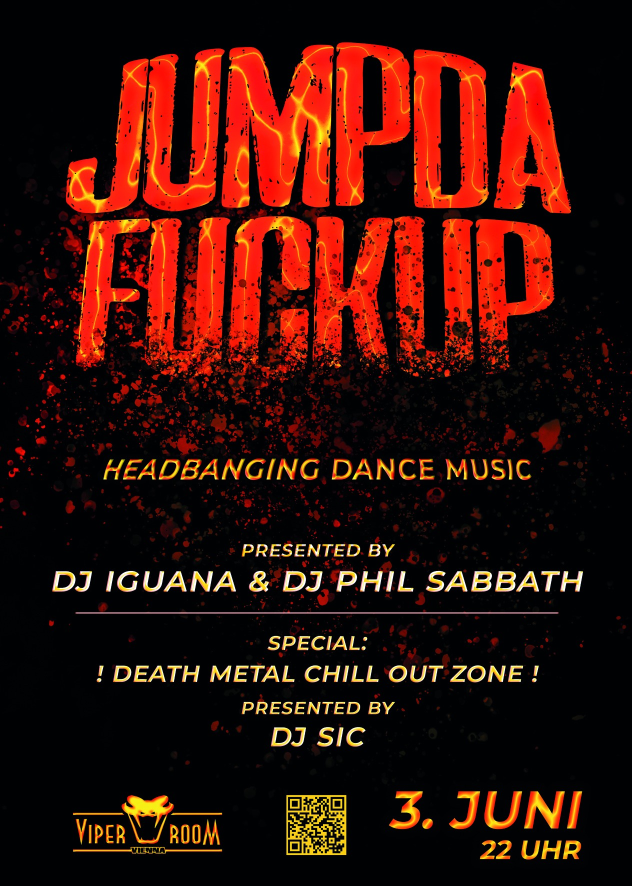 JUMPDAFUCKUP - Headbangin' Dance Party am 3. June 2023 @ Viper Room. JUMPDAFUCKUP - Headbangin' Dance Party am 3. June 2023 @ Viper Room.