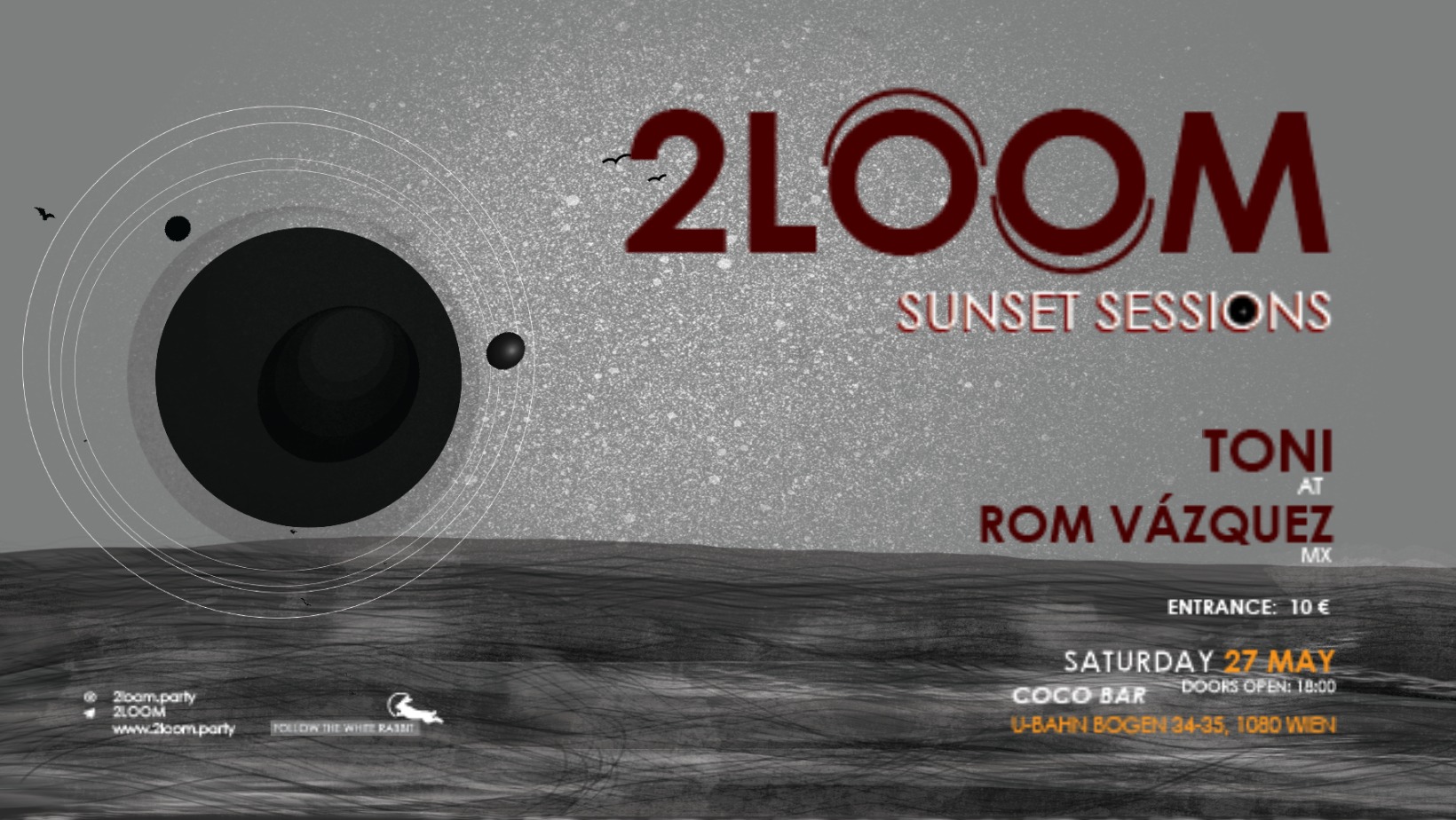2LOOM - Sunset Sessions am 27. May 2023 @ Coco Bar.