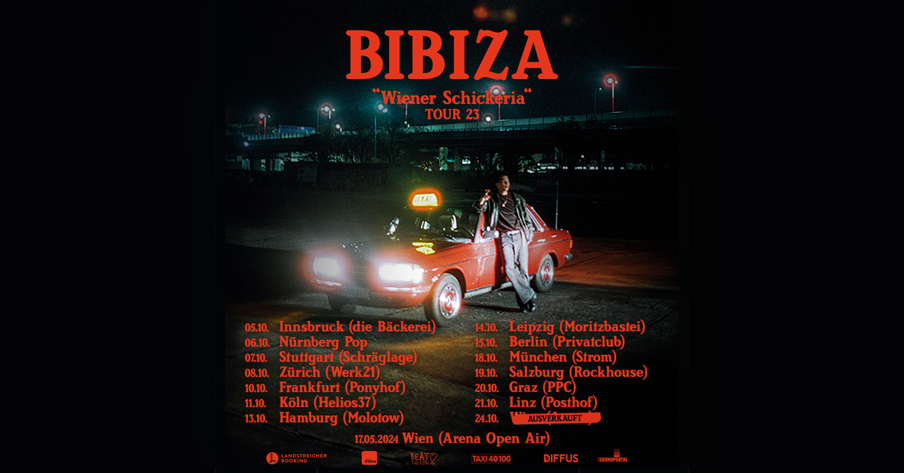 Bibiza am 17. May 2024 @ Arena Wien - Open Air. Bibiza am 17. May 2024 @ Arena Wien - Open Air.