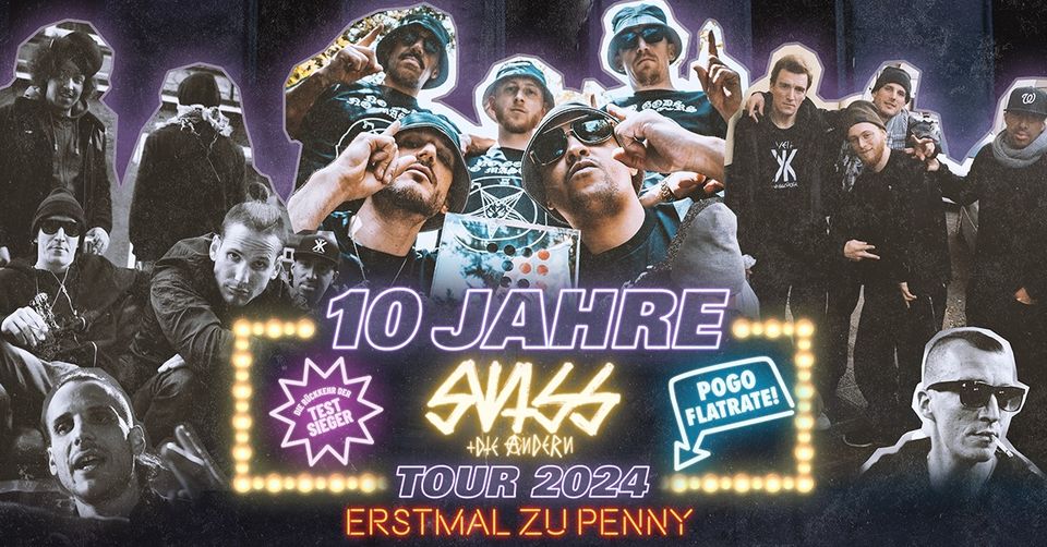 10 Jahre Swiss & die Andern am 4. May 2024 @ Arena Wien.