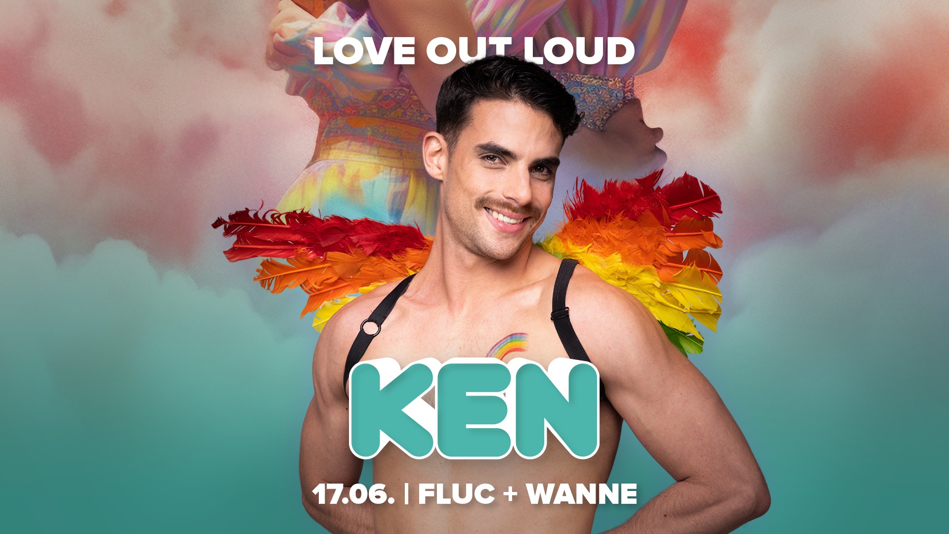 KEN Club ! - Pride Special: Love Out Loud! am 17. June 2023 @ Flucc.