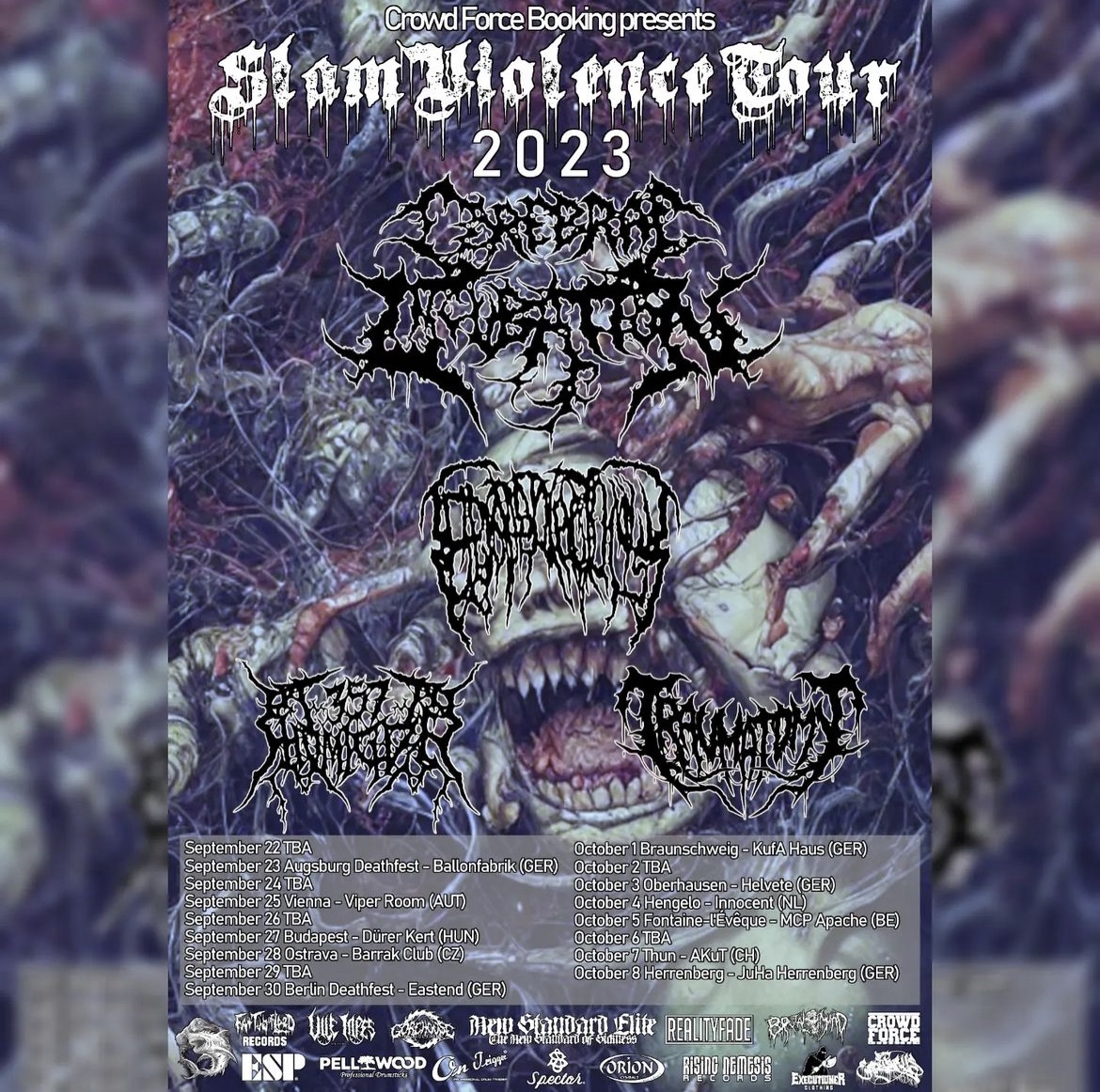 SLAM VIOLENCE 2023 -Vienna am 25. September 2023 @ Viper Room. SLAM VIOLENCE 2023 -Vienna am 25. September 2023 @ Viper Room.