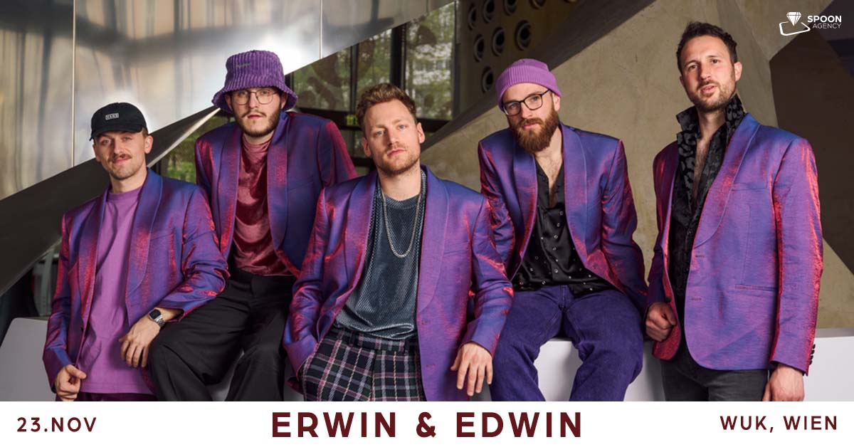 Erwin & Edwin am 23. November 2023 @ WUK. Erwin & Edwin am 23. November 2023 @ WUK.