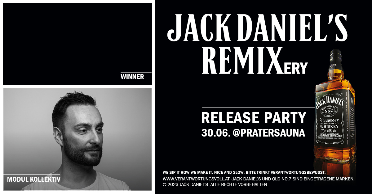 Jack Daniel's Remixery Release Party am 30. June 2023 @ Pratersauna. Jack Daniel's Remixery Release Party am 30. June 2023 @ Pratersauna.