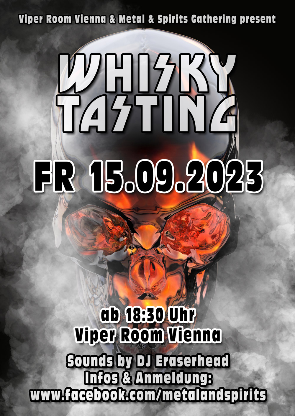 AUSGEBUCHT! Metal & Spirits Gathering am 15. September 2023 @ Viper Room. AUSGEBUCHT! Metal & Spirits Gathering am 15. September 2023 @ Viper Room.