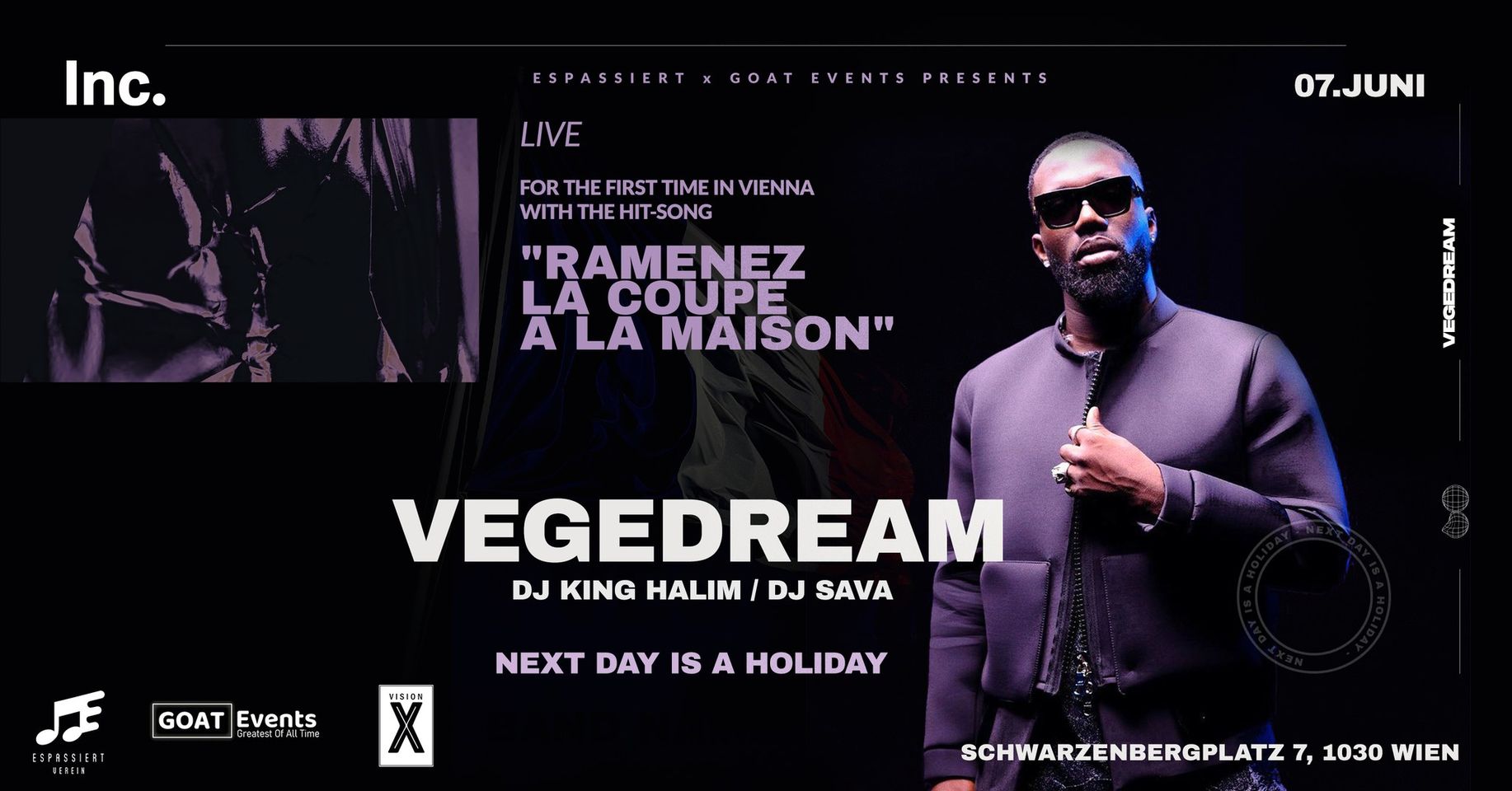 Vegedream am 7. June 2023 @ Inc.. Vegedream am 7. June 2023 @ Inc..