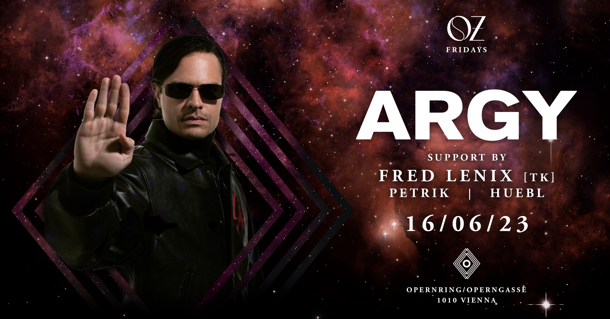 OZ w/ ARGY am 16. June 2023 @ O - Der Klub. OZ w/ ARGY am 16. June 2023 @ O - Der Klub.