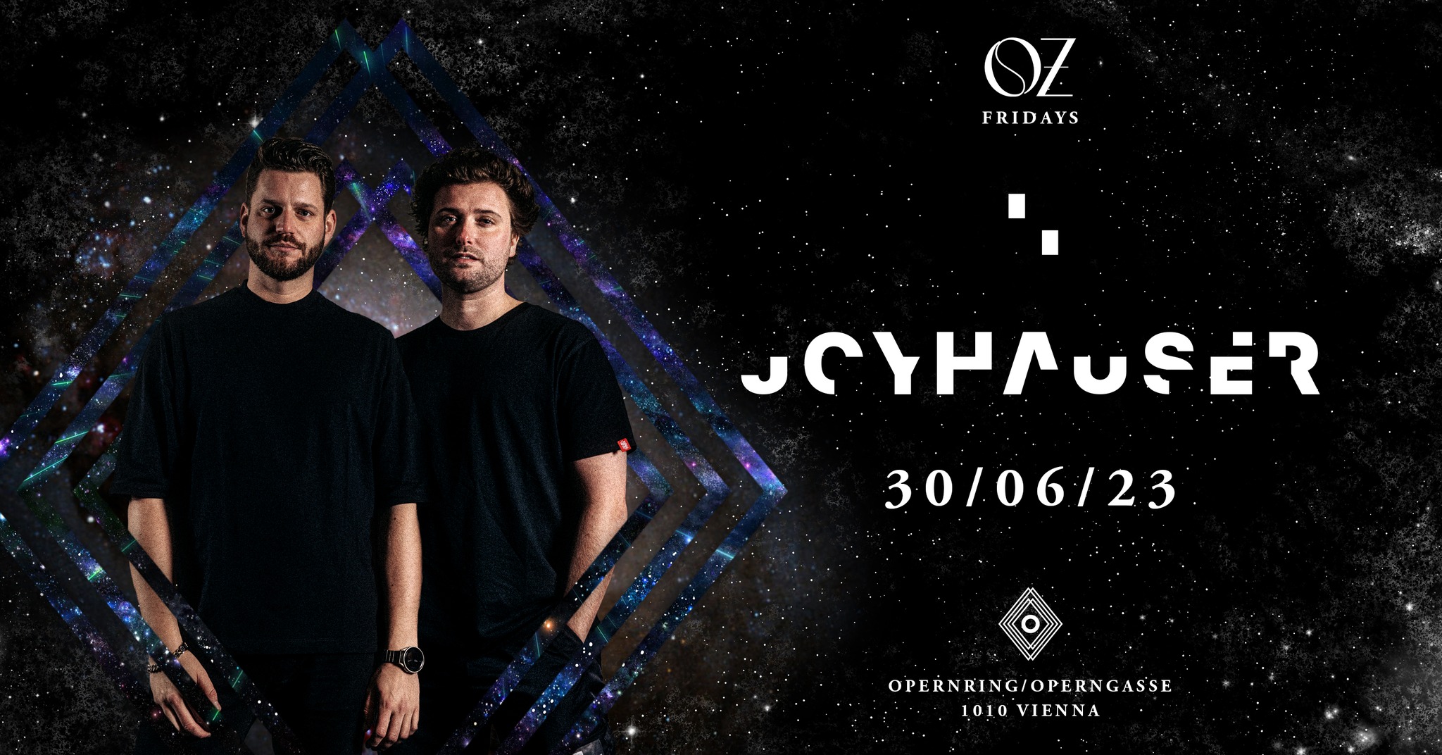 OZ w/ JOYHAUSER am 30. June 2023 @ O - Der Klub. OZ w/ JOYHAUSER am 30. June 2023 @ O - Der Klub.