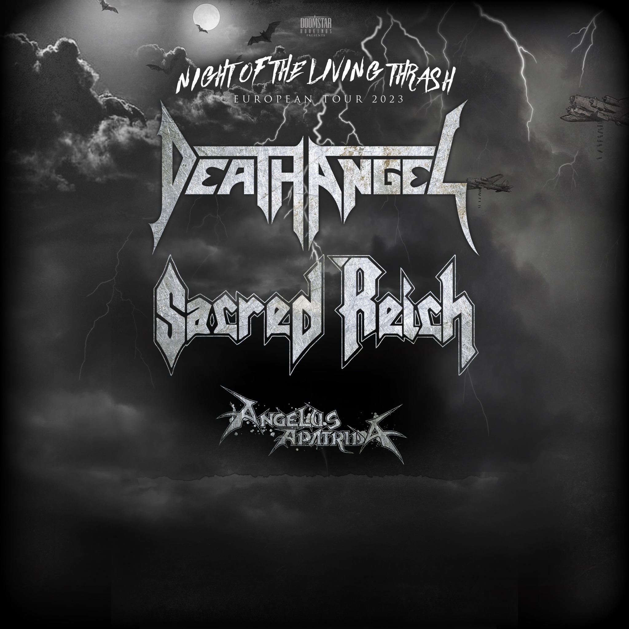DEATH ANGEL | SACRED REICH am 8. November 2023 @ Szene Wien. DEATH ANGEL | SACRED REICH am 8. November 2023 @ Szene Wien.