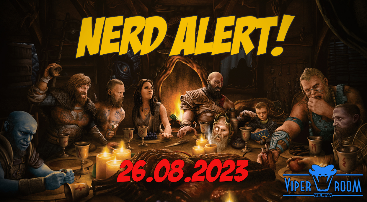 Nerd Alert August 2023 am 26. August 2023 @ Viper Room. Nerd Alert August 2023 am 26. August 2023 @ Viper Room.