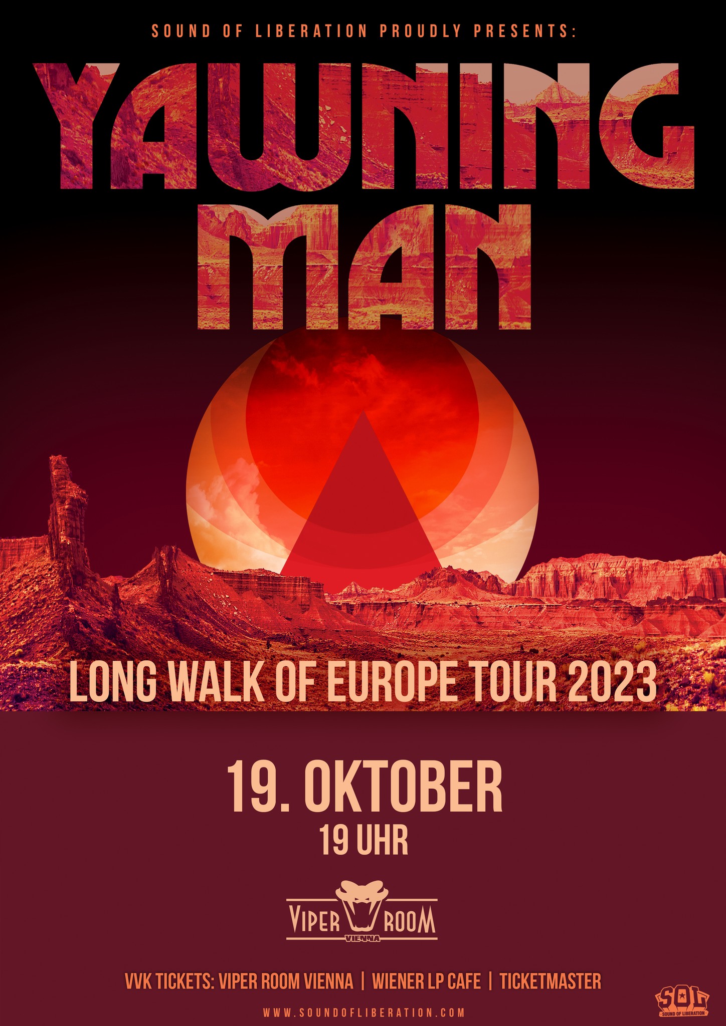 YAWNING MAN & Supports am 19. October 2023 @ Viper Room. YAWNING MAN & Supports am 19. October 2023 @ Viper Room.