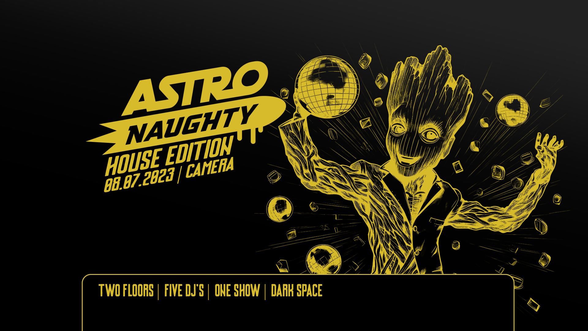 Astronaughty XLVII am 8. July 2023 @ Camera Club. Astronaughty XLVII am 8. July 2023 @ Camera Club.