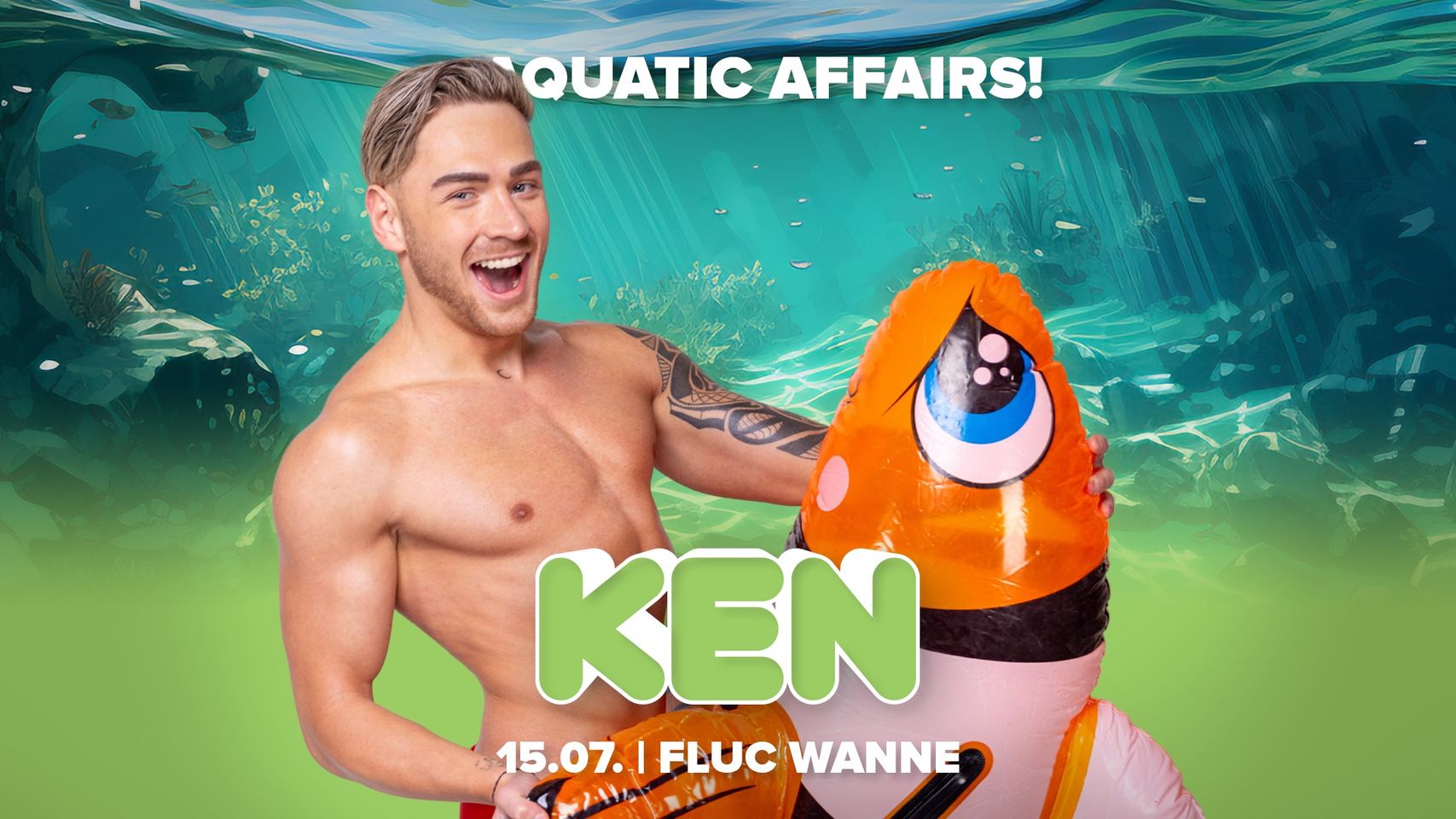 KEN Club ! - Aquatic Affairs am 15. July 2023 @ Flucc. KEN Club ! - Aquatic Affairs am 15. July 2023 @ Flucc.