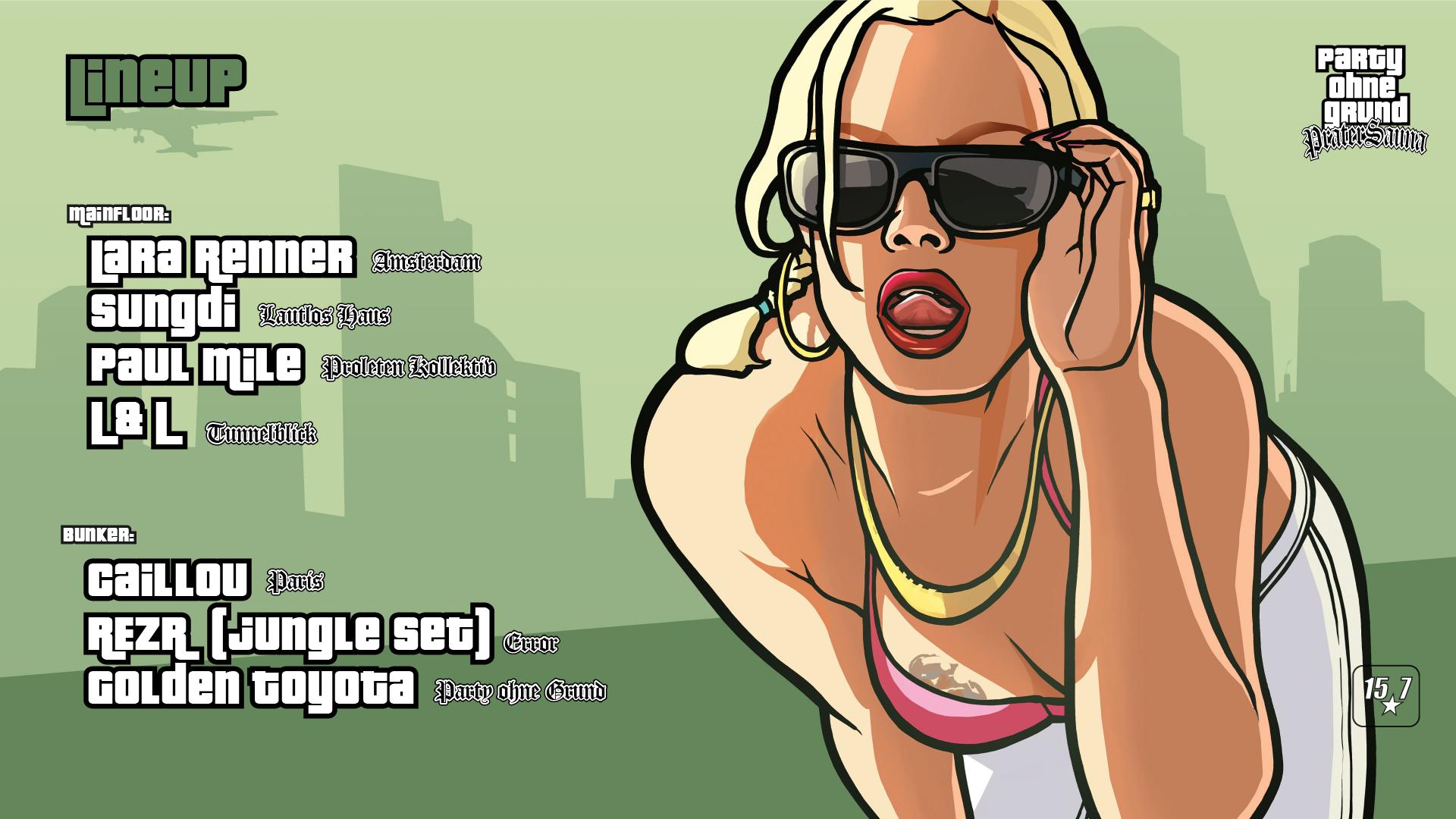 Party ohne Grund am 15. July 2023 @ Pratersauna. Party ohne Grund am 15. July 2023 @ Pratersauna.