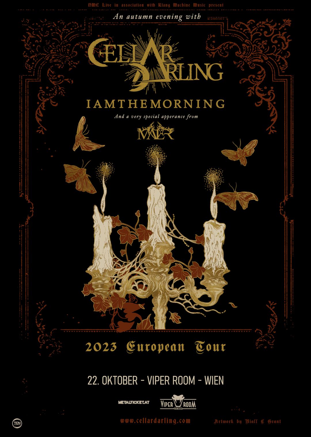 CELLAR DARLING am 22. October 2023 @ Viper Room. CELLAR DARLING am 22. October 2023 @ Viper Room.