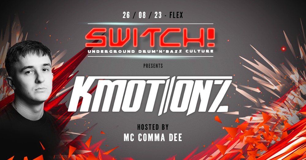 Switch! am 26. August 2023 @ Flex. Switch! am 26. August 2023 @ Flex.