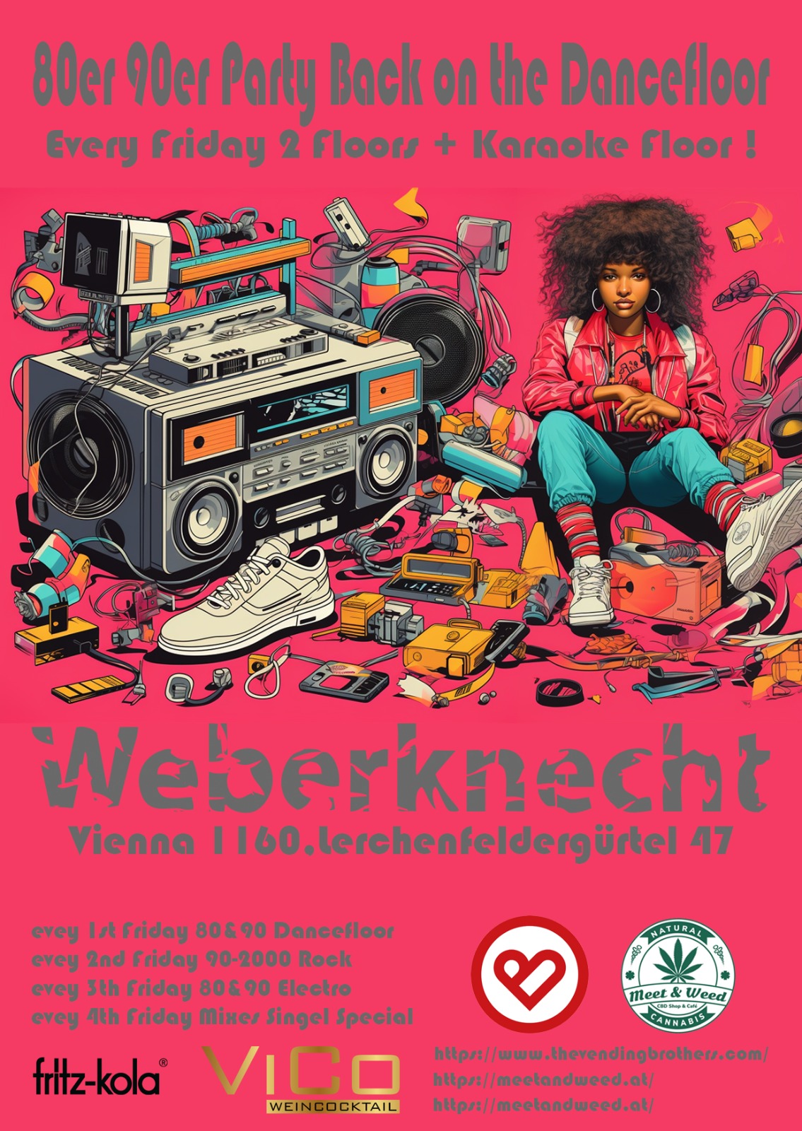 Back on the Dancef80er, 90er, 00er mit Back on the Dancef80er, 90er, 00er mit