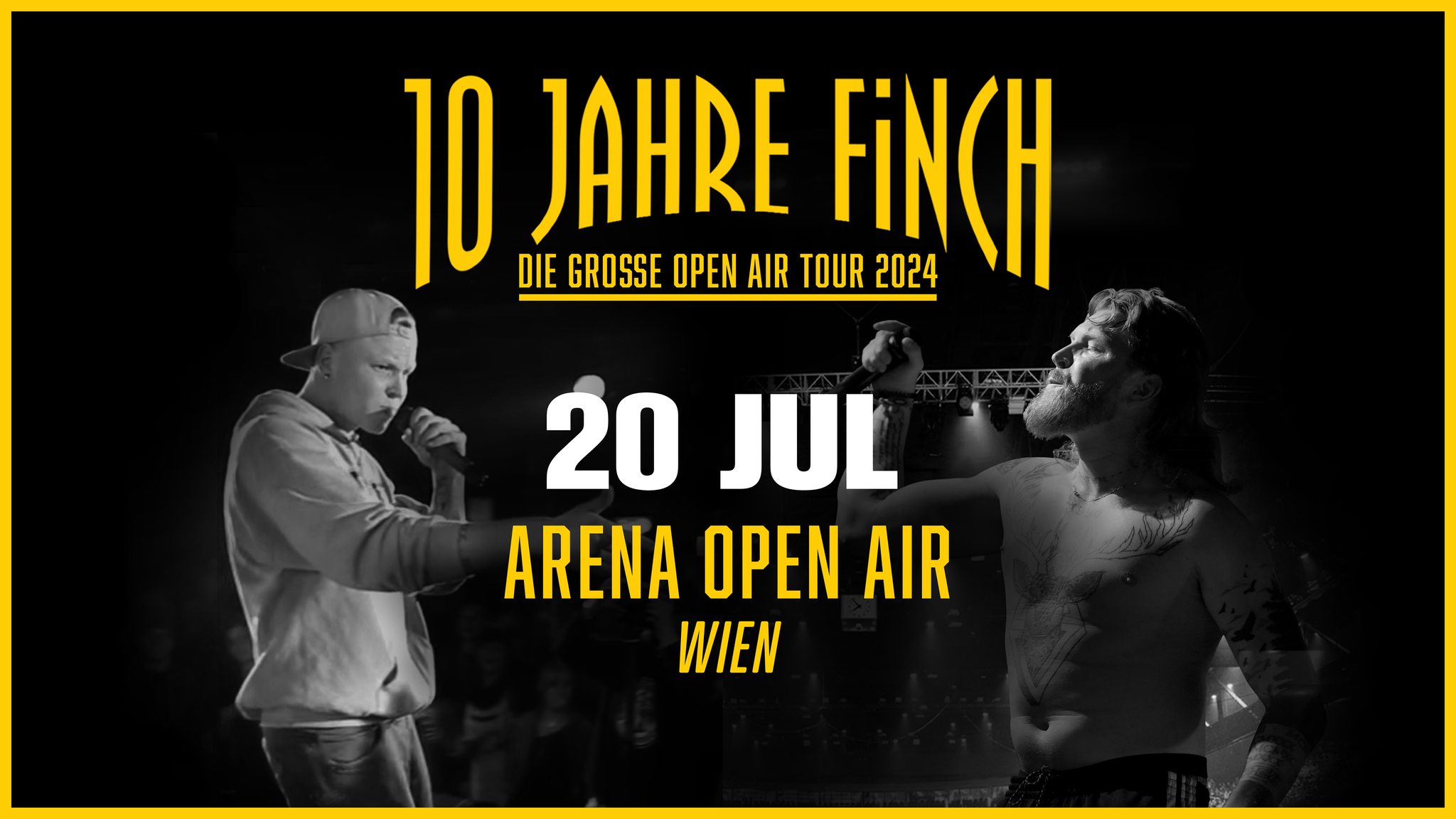 Finch am 20. July 2024 @ Arena Wien - Open Air.