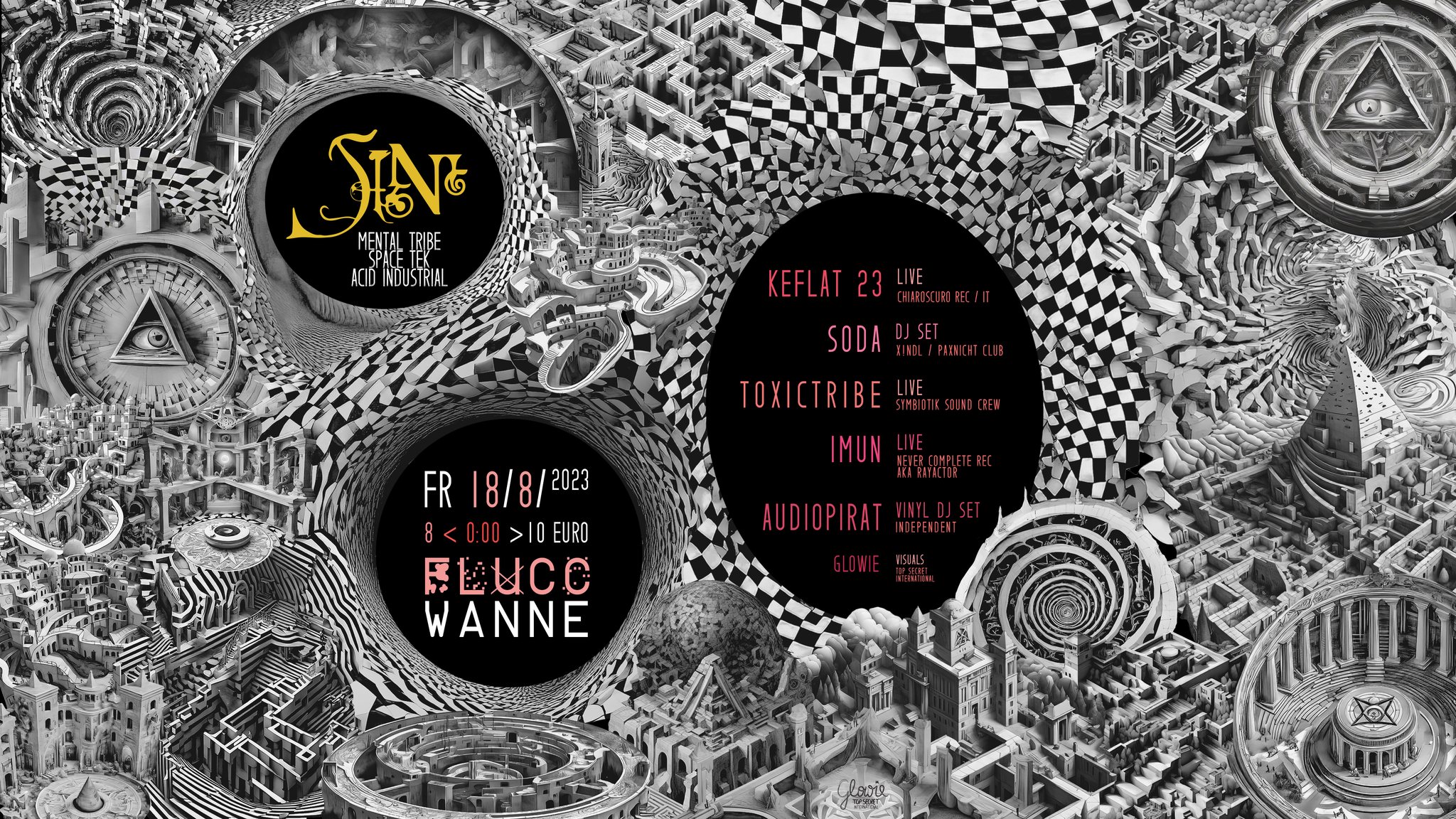 SIN am 18. August 2023 @ Fluc. SIN am 18. August 2023 @ Fluc.