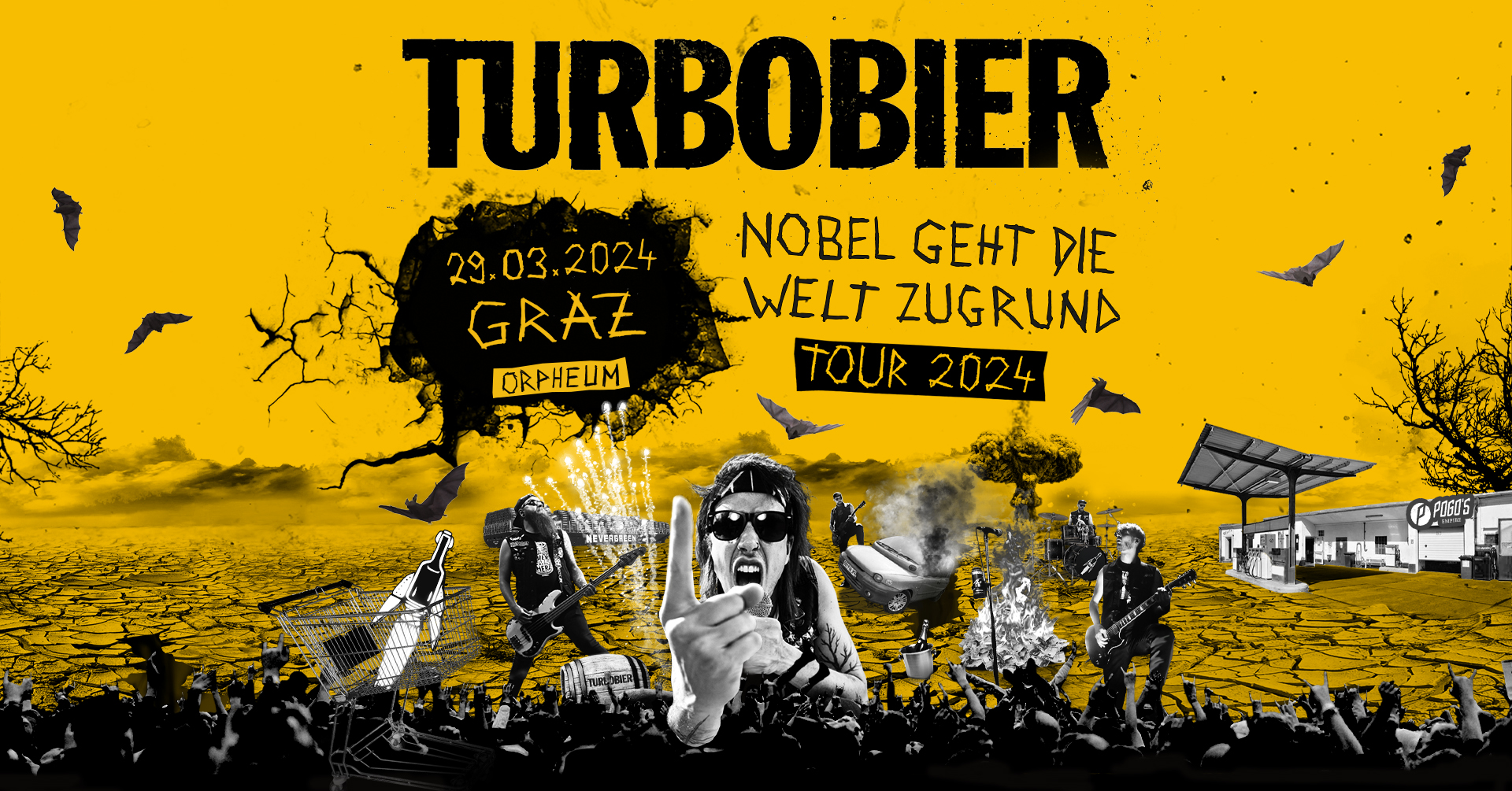 Turbobier am 29. March 2024 @ Orpheum Graz.