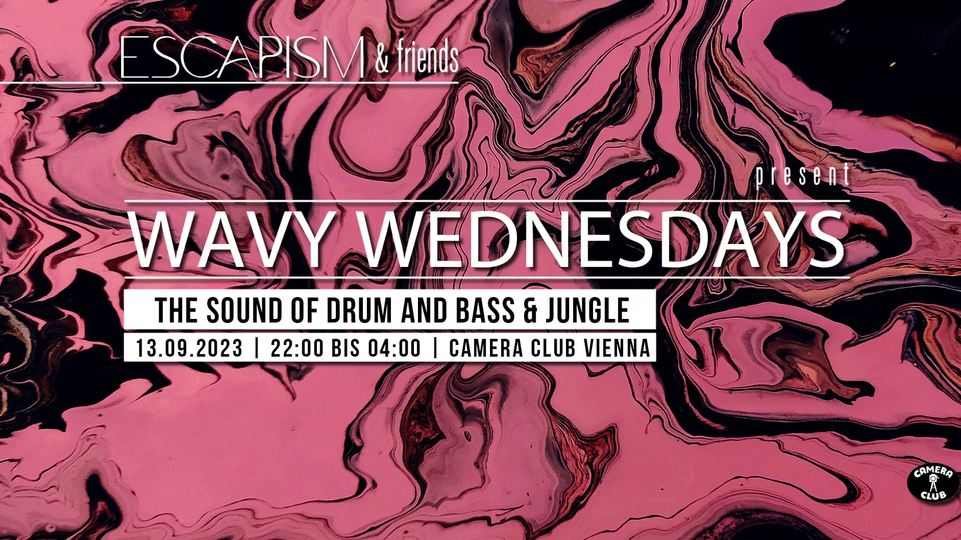 WAVY WEDNESDAYS presented am 13. September 2023 @ Camera Club. WAVY WEDNESDAYS presented am 13. September 2023 @ Camera Club.