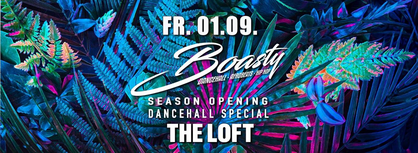 BOASTY am 1. September 2023 @ The Loft. BOASTY am 1. September 2023 @ The Loft.