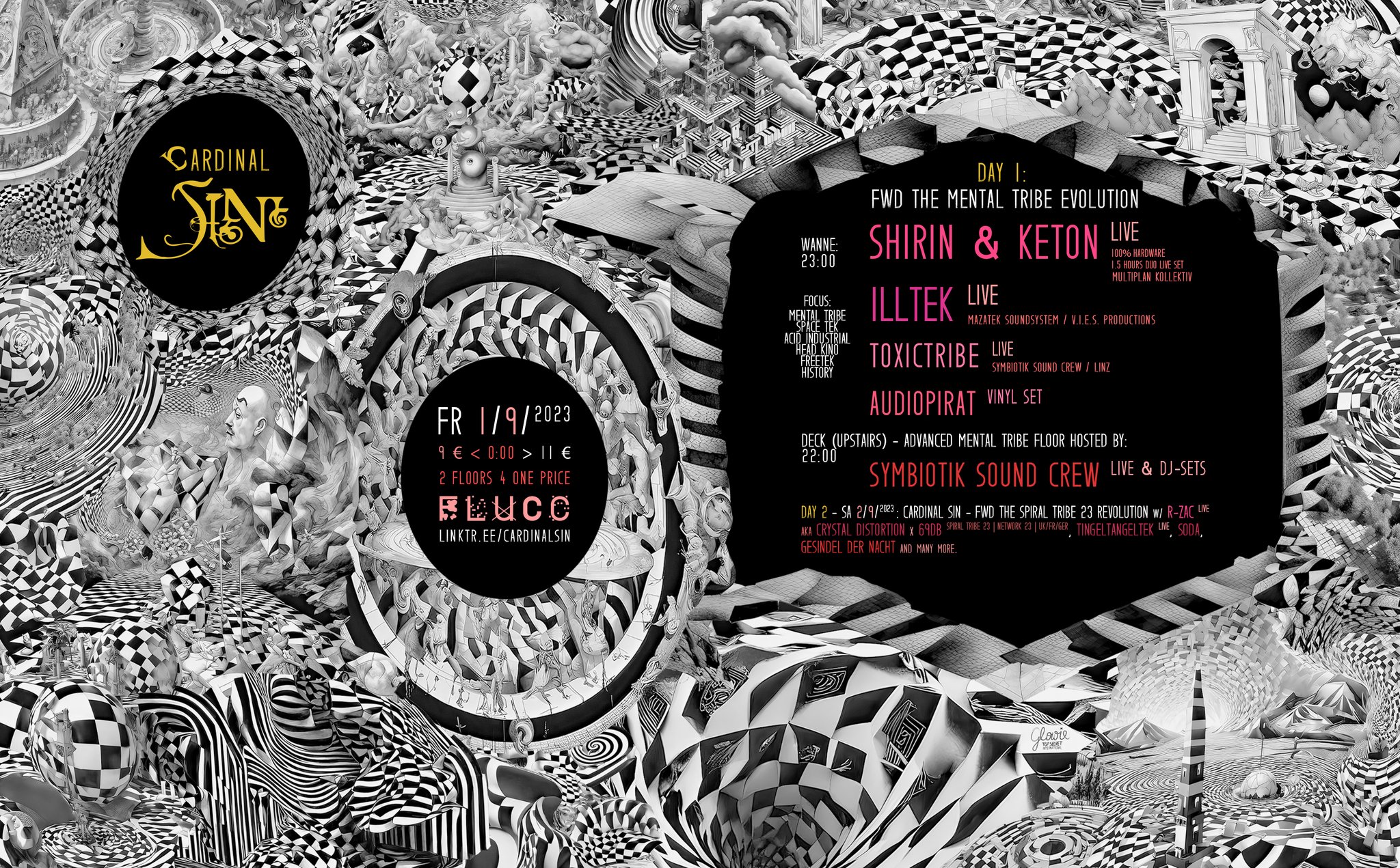 CARDINAL SIN am 1. September 2023 @ Fluc.