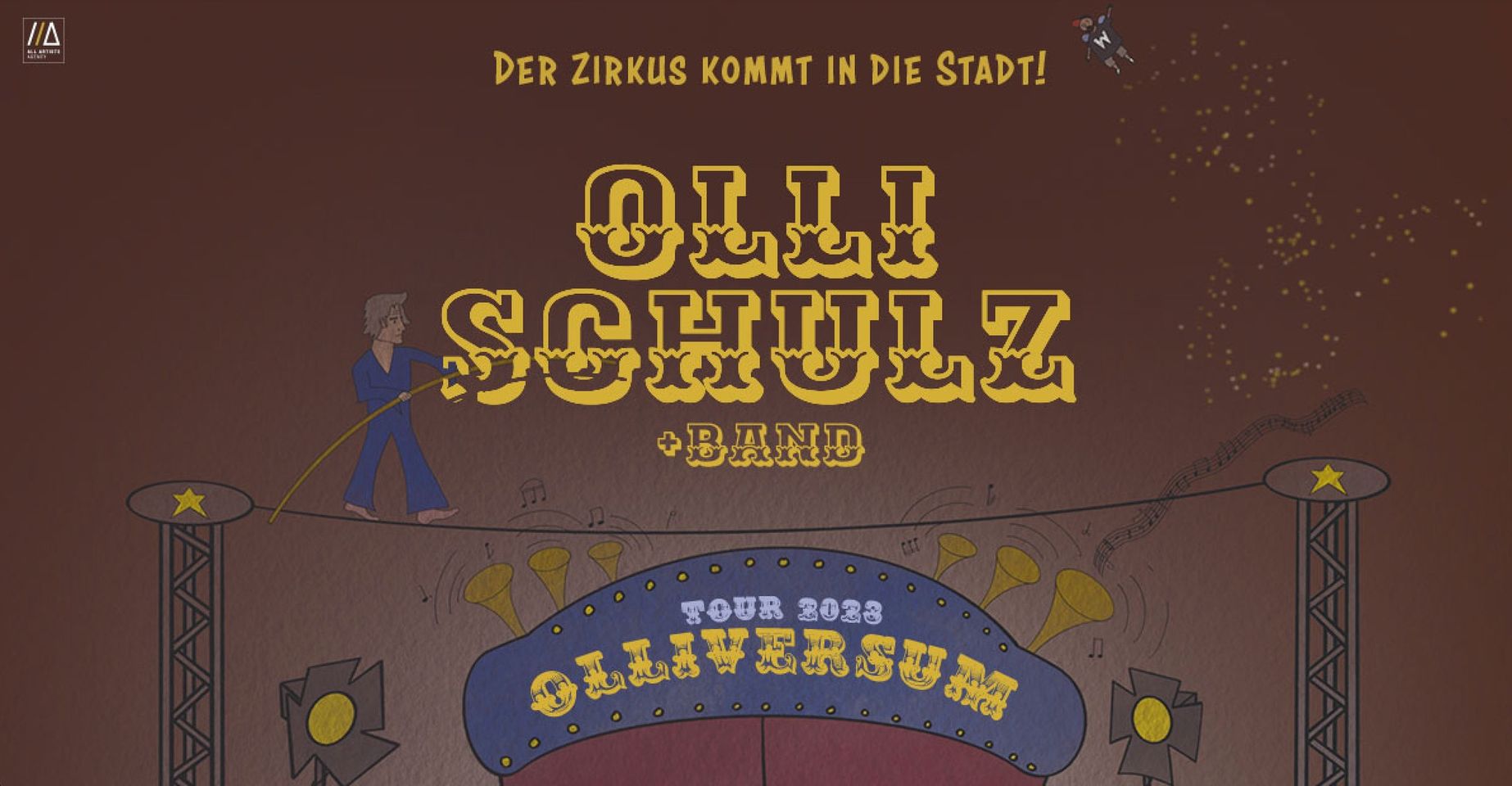 OLLI SCHULZ & BAND am 19. November 2023 @ Arena Wien.