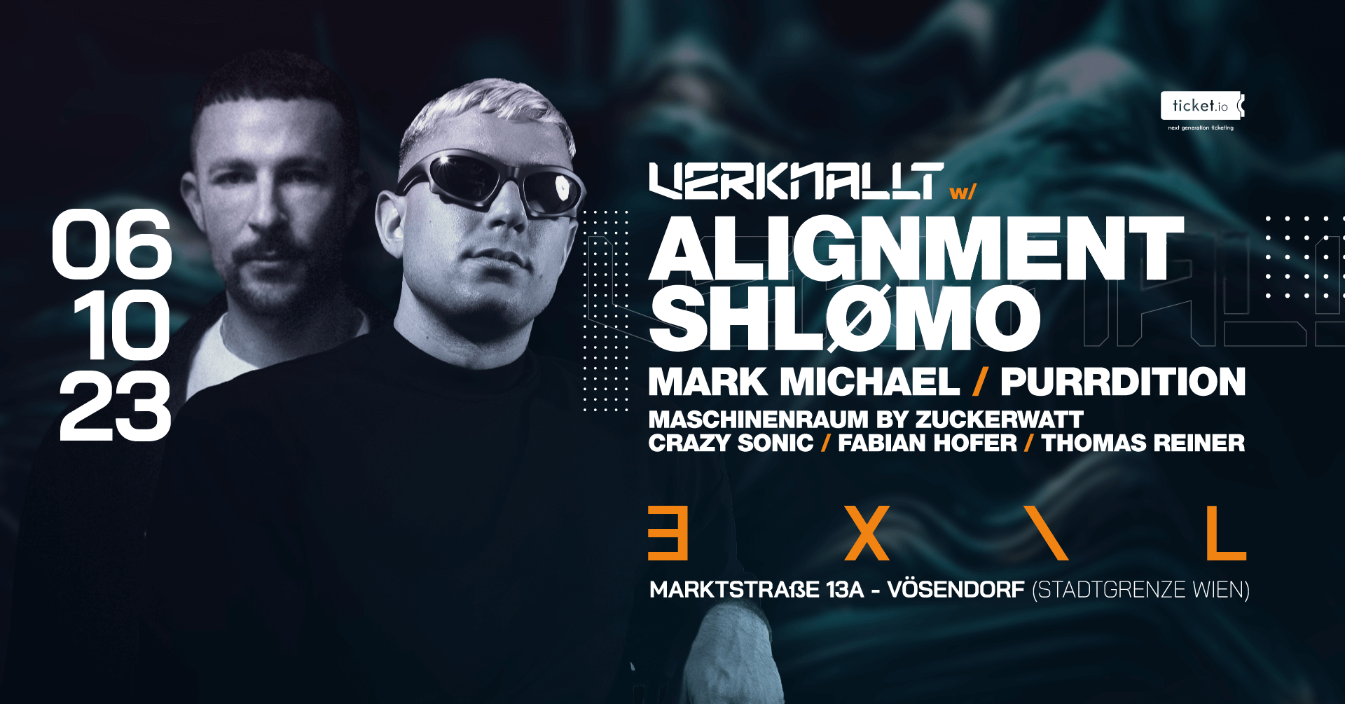 Verknallt am 6. October 2023 @ EXIL. Verknallt am 6. October 2023 @ EXIL.
