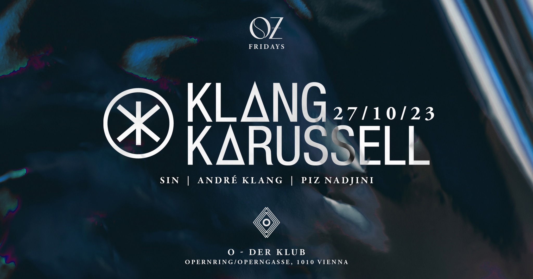 OZ am 27. October 2023 @ O - Der Klub. OZ am 27. October 2023 @ O - Der Klub.
