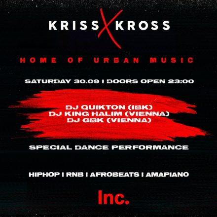 Kriss Kross x Es Passiert & Playroom Saturdays