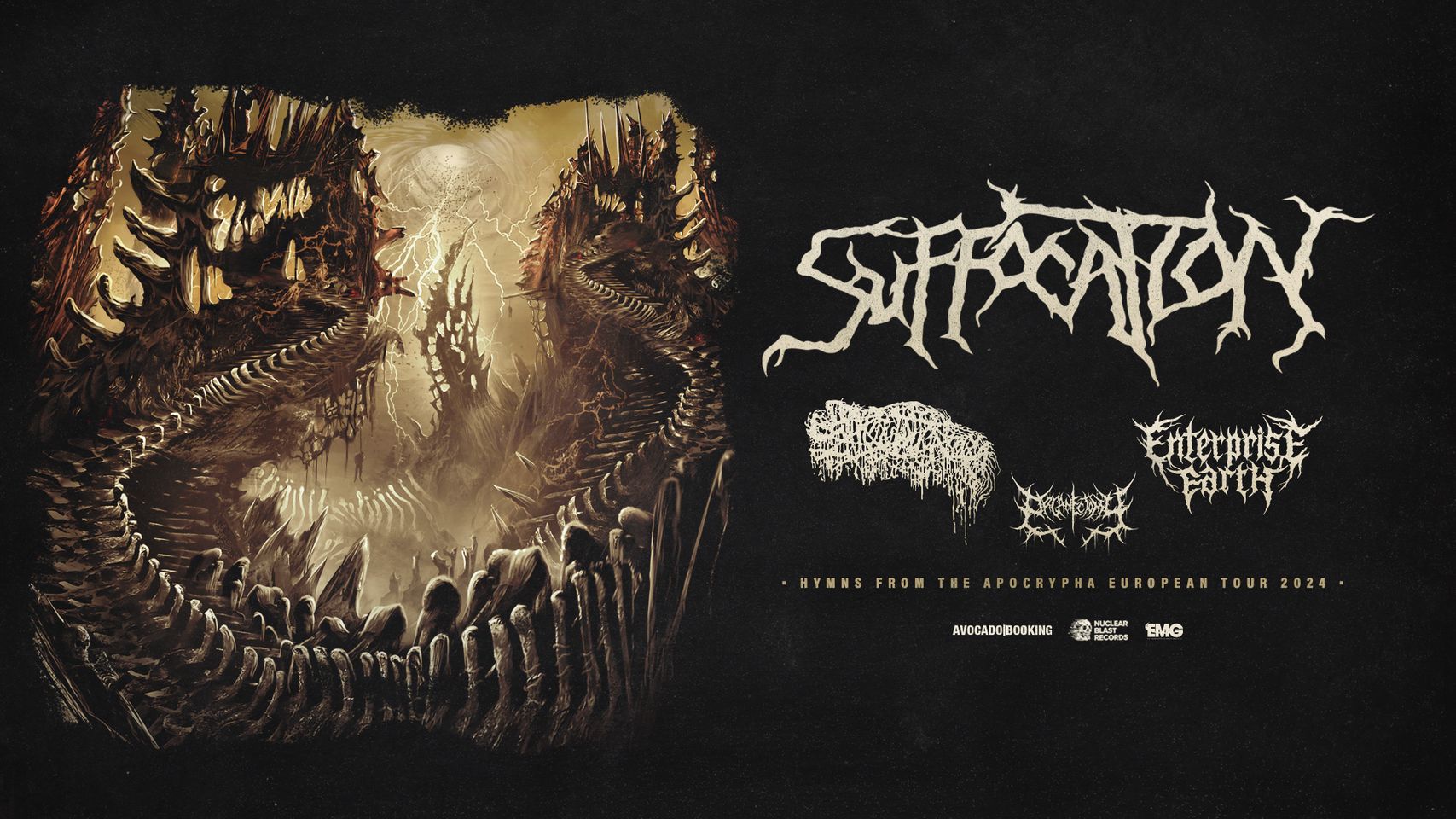 Suffocation - Sanguisugabogg - Enterprise Earth - Organectomy am 6. February 2024 @ Viper Room. Suffocation - Sanguisugabogg - Enterprise Earth - Organectomy am 6. February 2024 @ Viper Room.