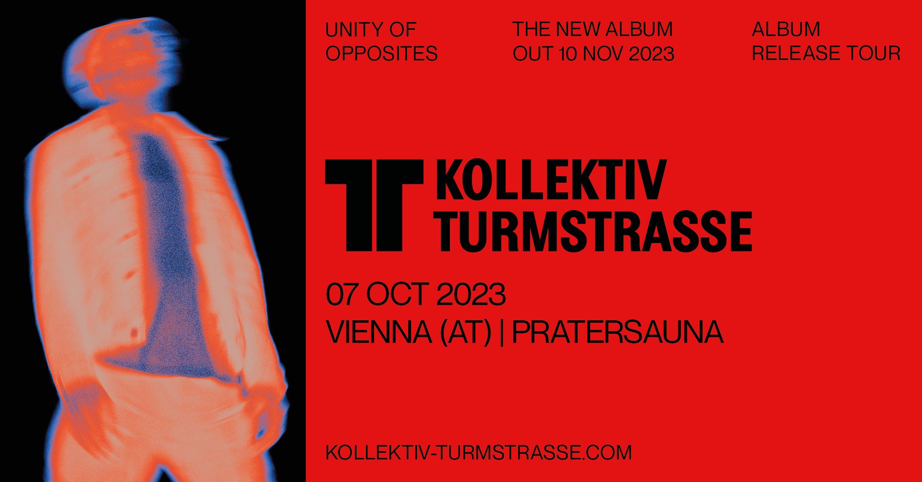 KOLLEKTIV TURMSTRASSE (LIVE) x DRACULA DISCO am 7. October 2023 @ Pratersauna.