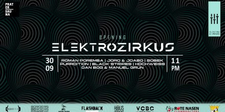 Elektrozirkus x Pratersauna