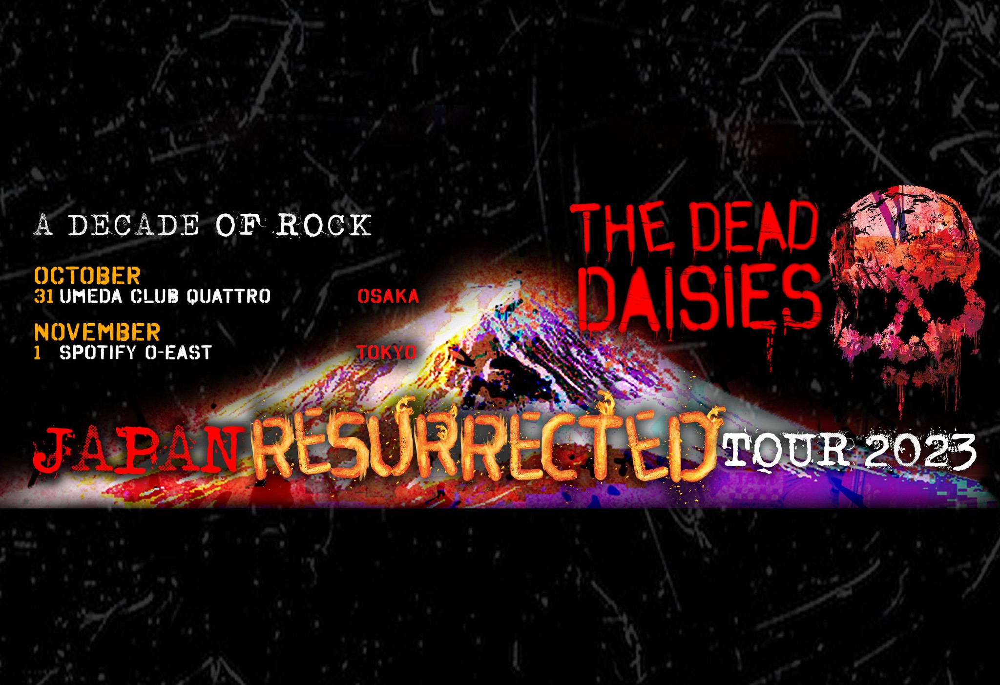 the dead daisies am 5. December 2023 @ Szene Wien. the dead daisies am 5. December 2023 @ Szene Wien.