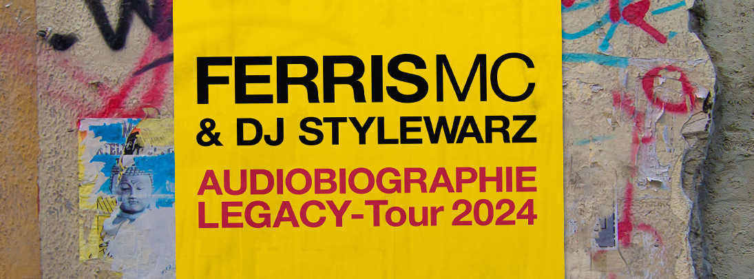 Ferris MC & DJ Stylewarz am 2. November 2024 @ Das Werk. Ferris MC & DJ Stylewarz am 2. November 2024 @ Das Werk.